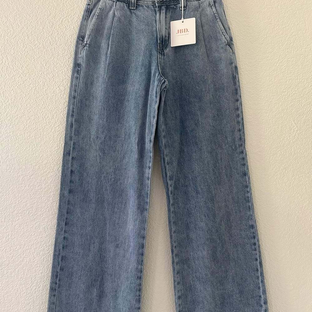 Just Black Light Blue Flare Jeans